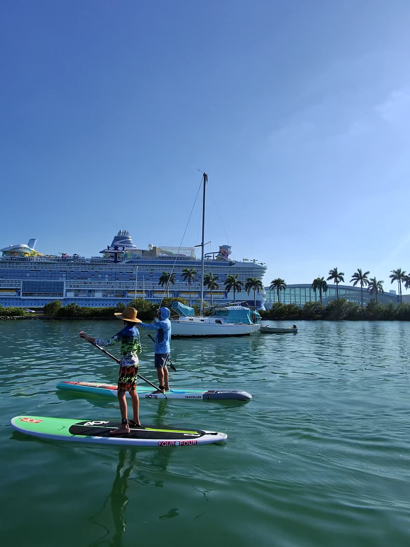 icon of the seas and paddle wizards
