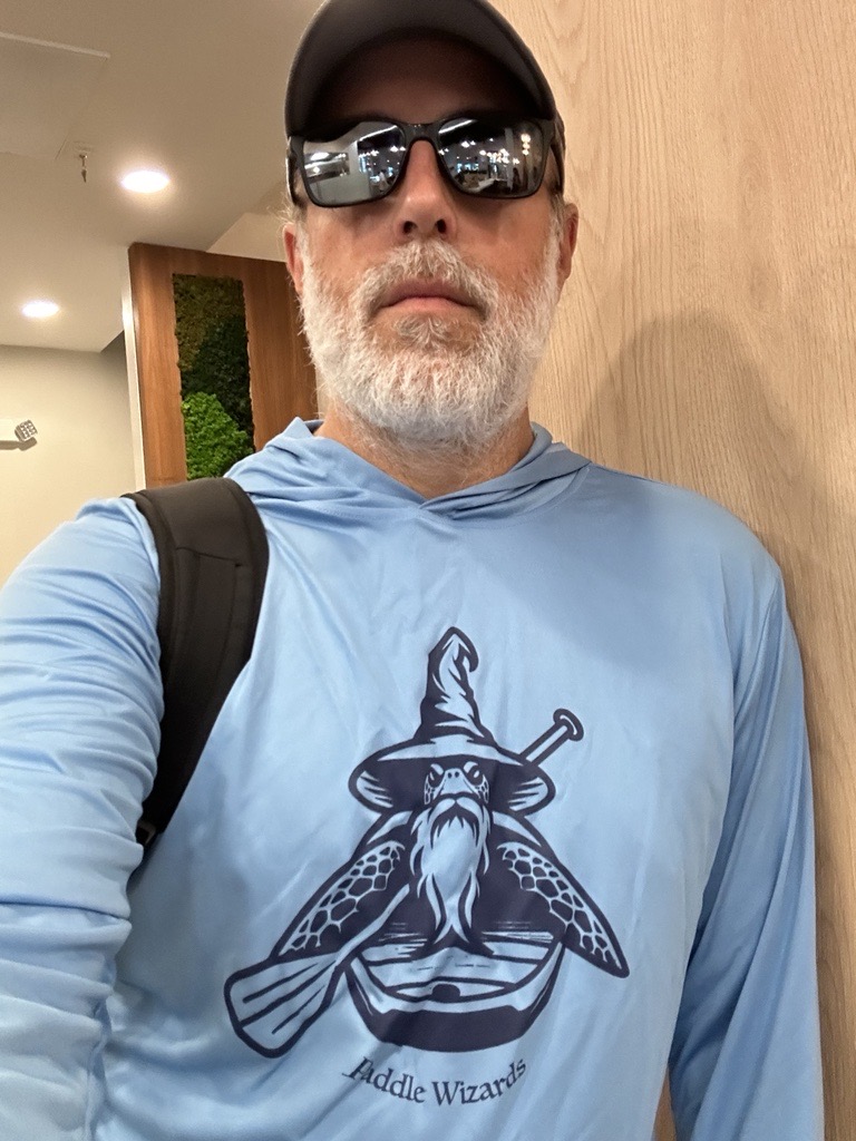 Paddle Wizard sun shirt